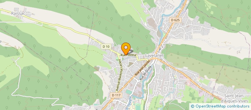 localisation de l'entreprise MONSIEUR NANS ROUBICHOU à LAVELANET
