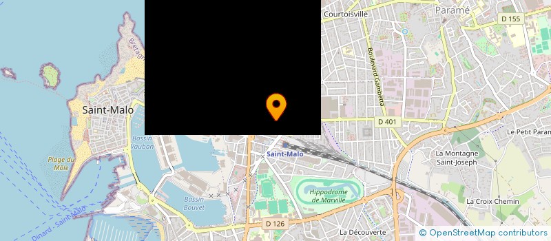 localisation de l'entreprise MONSIEUR NANSANHA COLUNA GOMIS DE SA  SAINT-MALO