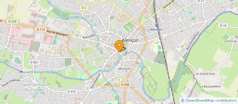 localisation de l'entreprise MONSIEUR NANTENAINA RAZAFINDRAKOTO à ALENCON