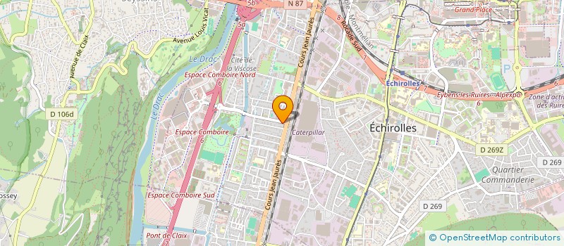 localisation de l'entreprise MONSIEUR NAOFEL BESSOUF à ECHIROLLES