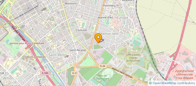 localisation de l'entreprise MONSIEUR NAOKO KATAYAMA à REIMS