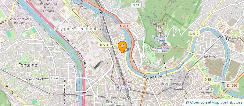 localisation de l'entreprise MONSIEUR NAOTO KITAYAMA à GRENOBLE