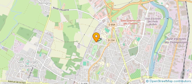 localisation de l'entreprise MONSIEUR NAOUFAL BENDAHOU à AUXERRE