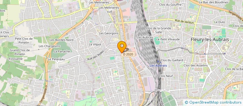 localisation de l'entreprise MONSIEUR NAOUFAL ZEDKADER  ORLEANS