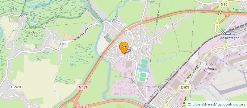 localisation de l'entreprise MONSIEUR NAOUFALI VITTA  TRIGNAC