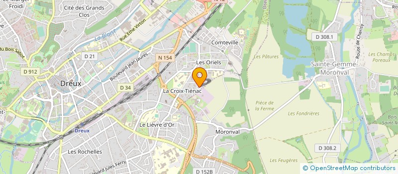 localisation de l'entreprise MONSIEUR NAOUFEL AGREBI à DREUX