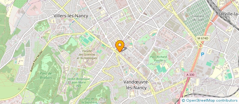 localisation de l'entreprise MONSIEUR NAOUFEL BEN OTHMAN  VANDUVRE-LES-NANCY