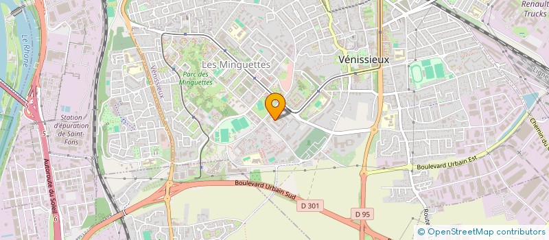 localisation de l'entreprise MONSIEUR NAOUFEL GUECHI  VENISSIEUX