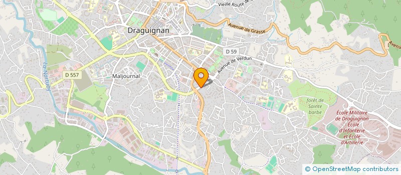 localisation de l'entreprise MONSIEUR NAOUFEL GUELMAMI  DRAGUIGNAN