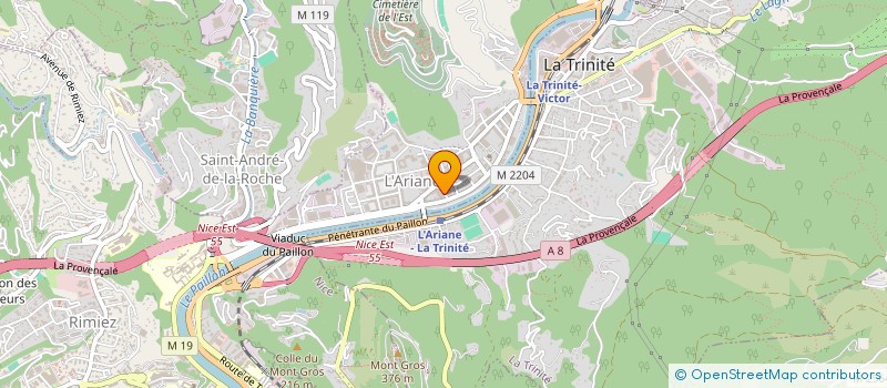 localisation de l'entreprise MONSIEUR NAOUFEL GUEZGUEZ à NICE