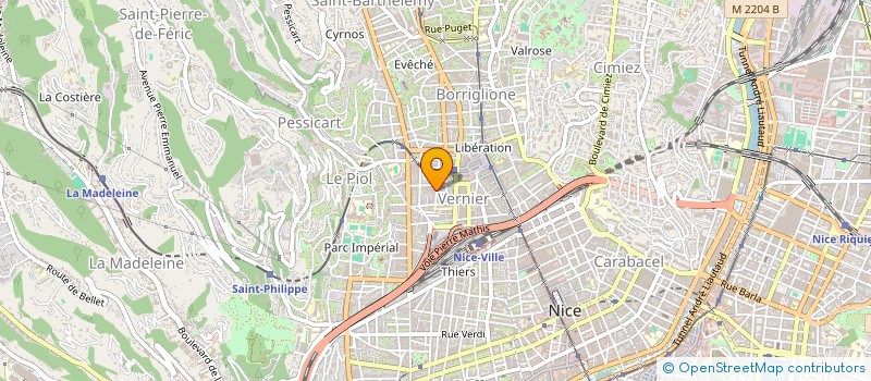 localisation de l'entreprise MONSIEUR NAOUFEL KIFAJI à NICE