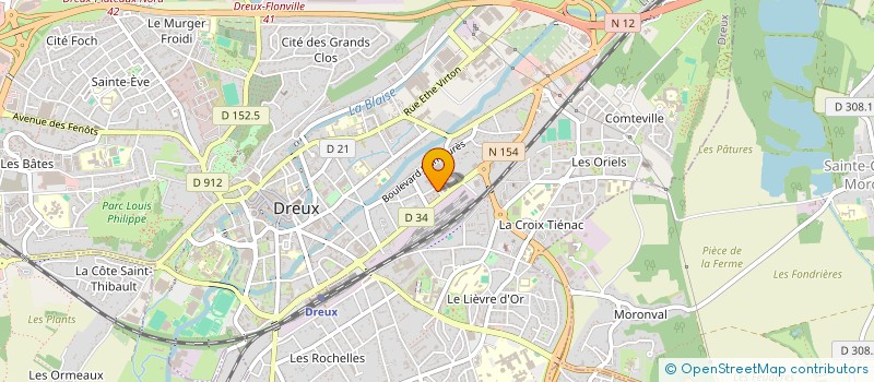 localisation de l'entreprise MONSIEUR NAOUFEL LAOUBI à DREUX