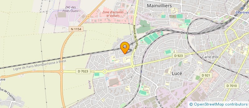 localisation de l'entreprise MONSIEUR NAOUFEL YAHMED à LUCE