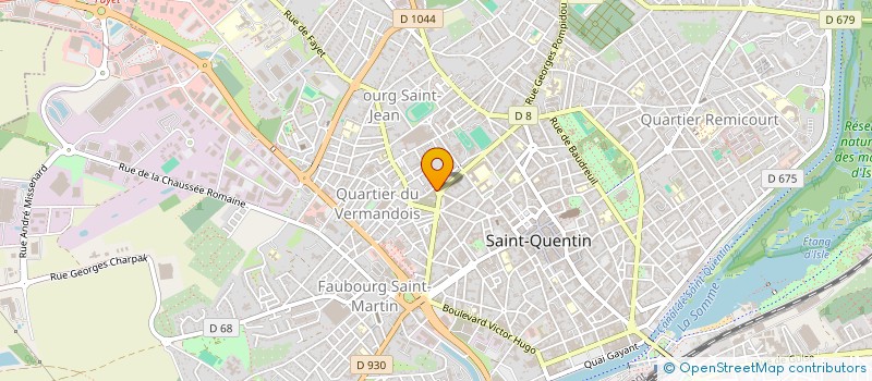 localisation de l'entreprise MONSIEUR NAOUFEL ZARROUG à SAINT-QUENTIN