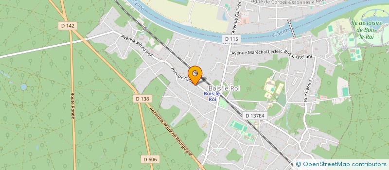 localisation de l'entreprise MONSIEUR NAOUI BOUSSALEM  BOIS-LE-ROI