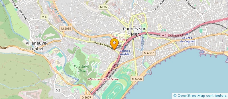 localisation de l'entreprise MONSIEUR NAOUI HAMROUNI à CAGNES-SUR-MER
