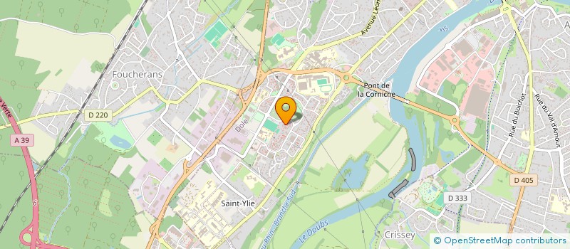 localisation de l'entreprise MONSIEUR NAQEBULLAH LOUDIN à DOLE