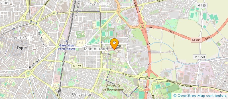 localisation de l'entreprise MONSIEUR NAQEBULLAH QADERI à DIJON