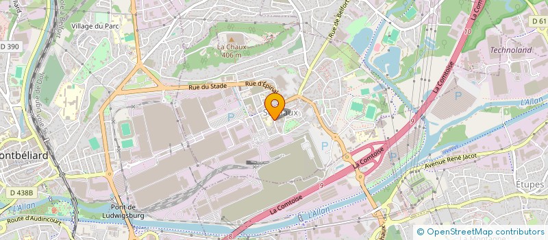 localisation de l'entreprise MONSIEUR NAQEEBULLAH SAHAR  SOCHAUX