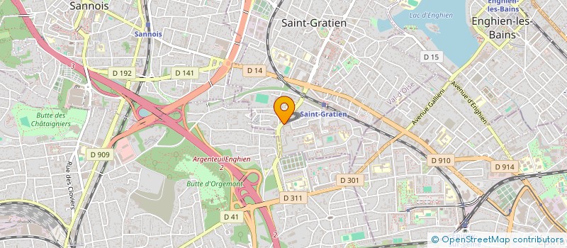 localisation de l'entreprise MONSIEUR NAQIB BAKHTIARI à SAINT-GRATIEN