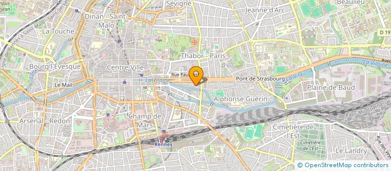 localisation de l'entreprise MONSIEUR NAQIBULLAH IBRAHIMI  RENNES