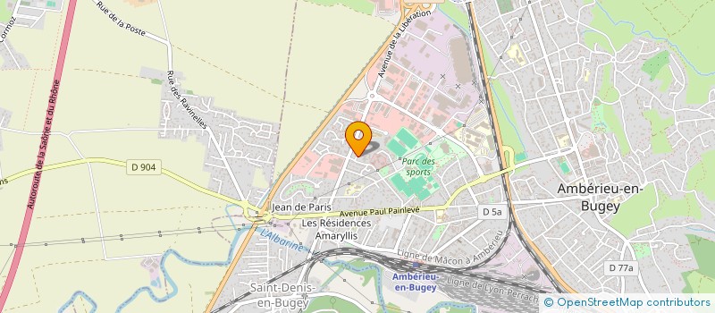 localisation de l'entreprise MONSIEUR NAQIBULLAH KHADERKHEL  AMBERIEU-EN-BUGEY