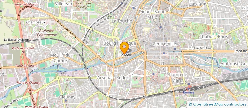 localisation de l'entreprise MONSIEUR NAQIBULLAH MIAKHEL  RENNES