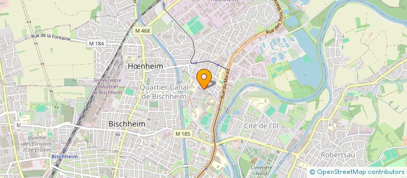 localisation de l'entreprise MONSIEUR NAQIBULLAH MIAKHEL  HNHEIM