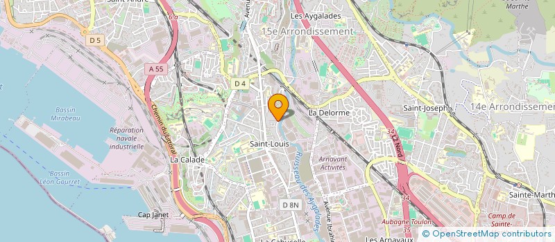 localisation de l'entreprise MONSIEUR NAQIBULLAH SALARZAI à MARSEILLE