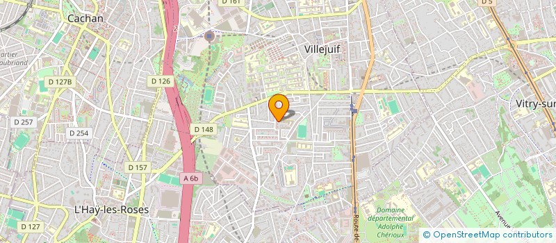 localisation de l'entreprise MONSIEUR NAQUIBULLAH GHAYOMI  VILLEJUIF