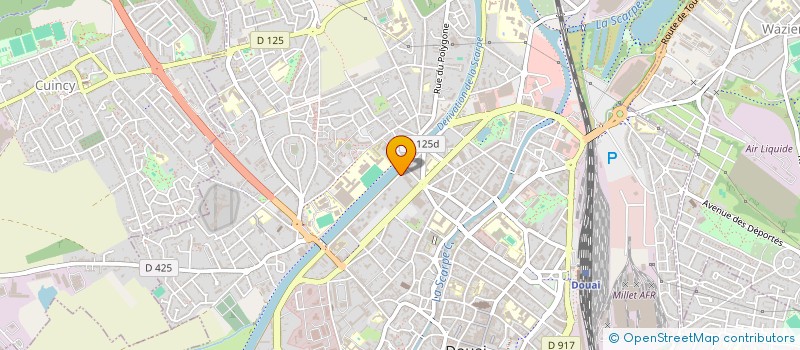 localisation de l'entreprise MONSIEUR NAQUIBULLAH MAYAR  DOUAI