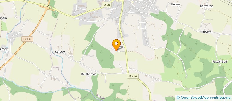 localisation de l'entreprise MONSIEUR NARAYAN DENISSOT  PEAULE