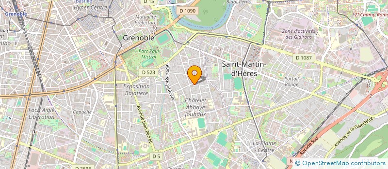 localisation de l'entreprise MONSIEUR NARBUT ALIAKSEI à GRENOBLE