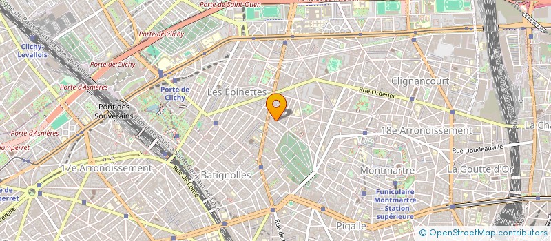 localisation de l'entreprise MONSIEUR NARCCISOT GUILLAUME  PARIS