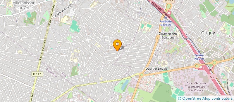 localisation de l'entreprise MONSIEUR NARCELINO GOMES VARELA  MORSANG-SUR-ORGE