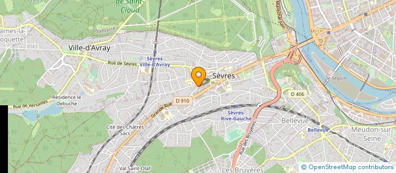 localisation de l'entreprise MONSIEUR NARCIS FRASIN à SEVRES