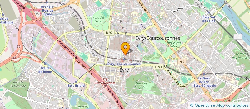 localisation de l'entreprise MONSIEUR NARCIS RUSU à EVRY-COURCOURONNES