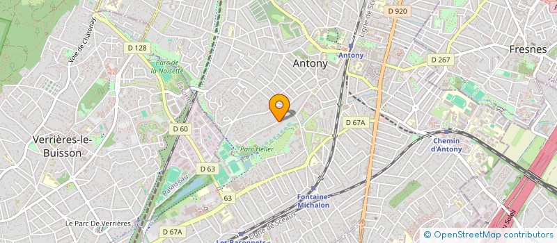 localisation de l'entreprise MONSIEUR NARCISO QUIROZ CORTES à ANTONY