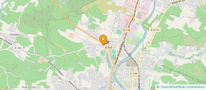 localisation de l'entreprise MONSIEUR NARCISSE APARICIO à LIMOUX