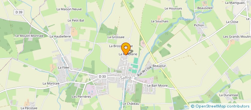 localisation de l'entreprise MONSIEUR NARCISSE AVERTY  SAFFRE