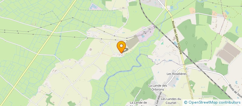 localisation de l'entreprise MONSIEUR NARCISSE BOURMAUD à SOULLANS