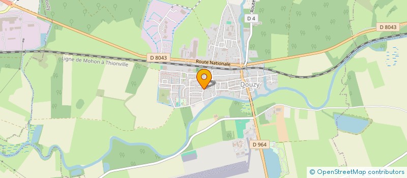 localisation de l'entreprise MONSIEUR NARCISSE CHATELET  CHARLEVILLE-MEZIERES