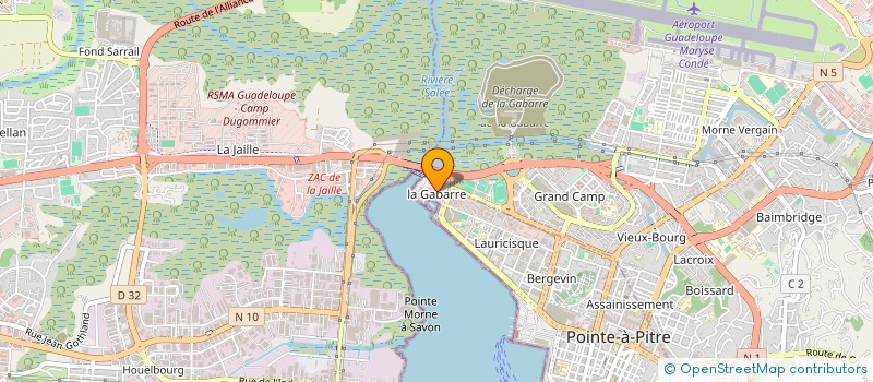 localisation de l'entreprise MONSIEUR NARCISSE ESTANY  POINTE-A-PITRE