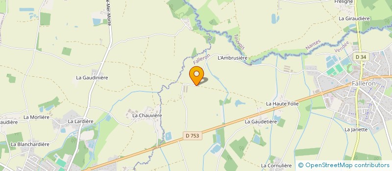 localisation de l'entreprise MONSIEUR NARCISSE JOUBERT à SAINT-CHRISTOPHE-DU-LIGNERON