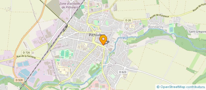 localisation de l'entreprise MONSIEUR NARCISSE ROUSSEAU à PITHIVIERS