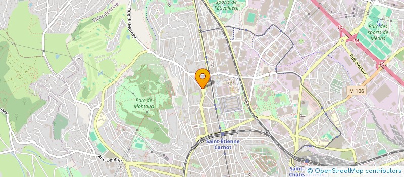 localisation de l'entreprise MONSIEUR NARCISSE TOILIBOU à SAINT-ETIENNE