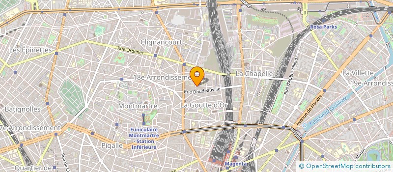 localisation de l'entreprise MONSIEUR NARCISSE YOBA à PARIS