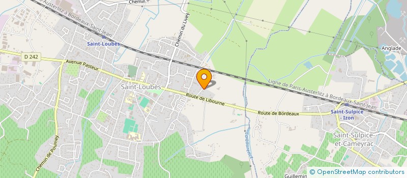 localisation de l'entreprise MONSIEUR NARDEOSINGH RAMBHUJUN  SAINT-LOUBES