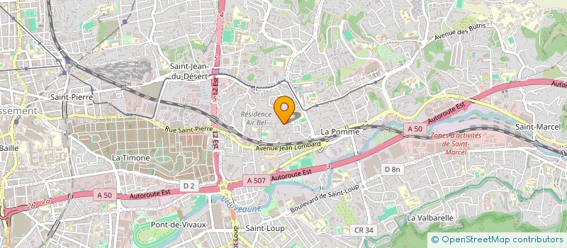 localisation de l'entreprise MONSIEUR NAREG AZIZIAN à MARSEILLE