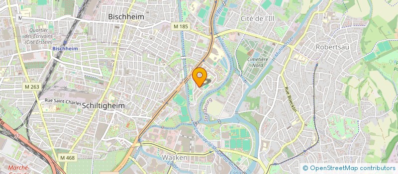 localisation de l'entreprise MONSIEUR NAREK ARZUMANYAN  SCHILTIGHEIM